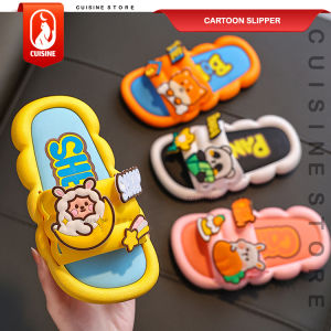 [COD] Sandal Anak Karakter Hewan Kelinci Panda Domba Dog Lucu Jelly Model Baru IMPORT / Sendal Selop Karet Anak Perempuan dan Laki Laki Anti Licin / Cartoon Slipper / CUISINE