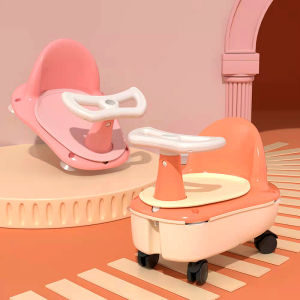 Orzbow Baby Bath Stool ChildrenS Dining Chair Bathing Chair Portable Baby Dining Table Multi-Functional Storage Trolley