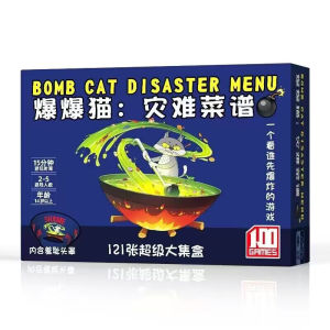 Disaster Recipe Explosive Cat Table Game Adult Family Gathering Card Game Chinese Version Explosive Bomb Expansion Pack