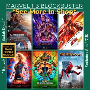 [PENDRIVE MOVIE] 23 MOVIE | MARVEL MOVIE COLLECTION | KOLEKSI MOVIE MARVEL