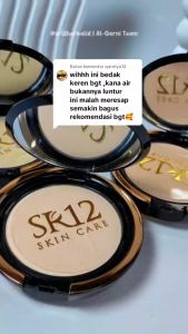 Bedak SR12 Cover Powder SPF 30 - Tahan Lama & Tahan Air Warna Natural/Matte Bebas Paraben Coverage