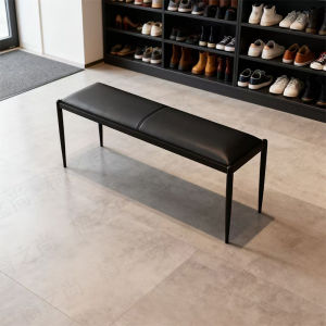 Stool บาร์ โซฟา ยาว แบบเรียบง่าย หรูหรา สำหรับใส่รองเท้า ดีไซน์เนอร์ อิตาลี หัวเข็มขัด โซฟา สำหรับใช้ในบ้าน