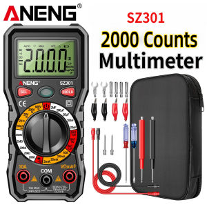 ANENG | ANENG SZ301 Multi Functional Multimeter 2000 Counts 600V AC/DC Voltage 10A Current Measurement Electrical Maintenance Instrument