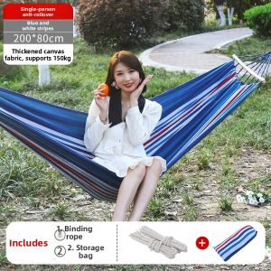 Outdoor Travel Canvas Double Hammock