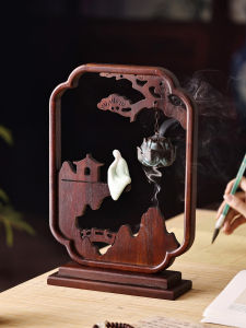YILI DECO | Pine Guest Incense Burner Indoor Hanging And Tabletop Suitable For Sandalwood And Agarwood Incense