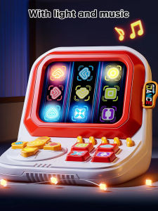 บอร์ดหน่วยความจำโต๊ะเด็กเกมเพลงพร้อมเสียงไฟของเล่นการศึกษาแบบมอนเตสซอรี่ปาร์ตี้ครอบครัวตลกสำหรับของขวัญเด็ก3ปี