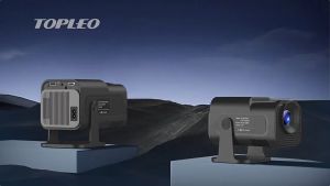 Hy320 Android 12 Projector 4K UHD 5000 Lumens Dual Wifi6 & Bluetooth 5.0 with Auto Keystone Correction and 270° Rotation for Home Cinema