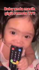 Toyss TV Remote Control Baby Bites Toys Mainan Gigit Baby Lembut Teething Toy For Baby Mainan Baby 3 Bulan Sensory Toys