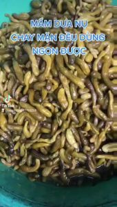 Dưa Mắm Nụ 1KG VÀ 500GR- chay mặn đều dùng được