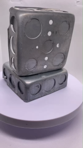 สแควบล็อกตื้น 4x4 นิ้ว – กล่องพักสายไฟมาตรฐาน