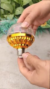 ms-354 Lampu Disco Magic Ball RGB / Bohlam Disko Lampu LED RGB E27 7WARNA LED / lampu warna warni