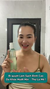 Gel tẩy trang 2in1 sennio chính hãng  sữa rửa mặt thải độc sennio hàn quốc màu xanh lá nước tẩy trang 2 in 1 sennio bio cleansing gel sủi bọt detox da