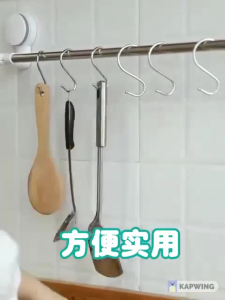 [Mua 10 tặng 1] Set 3 Móc Chữ S INOX Treo Đồ Quần Áo Hàng Hóa Đa Năng Siêu Chắc (Có Đầu Tròn)