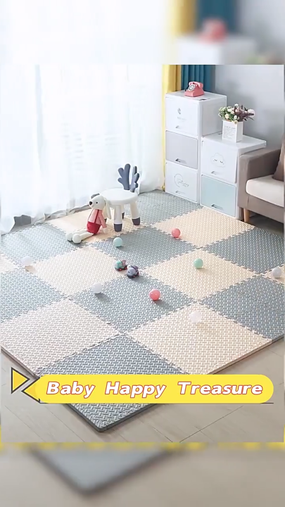 Puzzle Mat Colorful Baby Play Soft Comfortable Odorless Crawling Floor ...