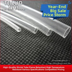 Transparent Heat Shrink Tube 1 Meter Length Diameter 2/3/4/5/6/8/10/15mm High Quality KHXC K-101 Industrial Consumables