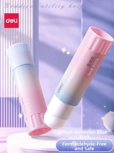 deli | Formaldehyde-free Water-washable Plant Starch Student & Kids Solid Glue Stick