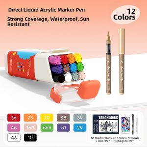 Touch mark | Soft Tip Non-Toxic Washable Childrens Art Markers