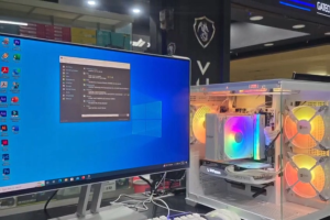 PC GAMING RAKITAN I5 10400F RAM 32GB NVME 256GB VGA GTX 1650 Monitor SAMSUNG 24INC