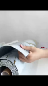 PVC Foam Marble Wall Decals Peel and Stick Self-Adhesive Wallpaper.Waterproof & Moisture-Proof Thickened marble gold streak design easy to apply perfect for home wall renovation 60×280cm / 120×280cm.