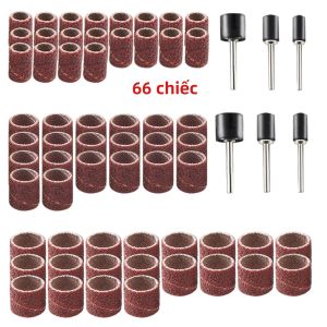 Dremel Chà Nhám Trống Bộ 80-600 Nhám Mài Mòn Với Mandrels Tay Cao Su Cho Dụng Cụ Xoay Chế Biến Gỗ Mài Bộ