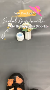 DERTA Sendal Platform Wanita 2025 Sol Karet sandal Model Korea Anti Slip Bantalan Empuk Size 35-40