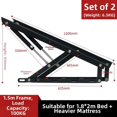 TENGYAGAO | Hydraulic Lift System Bed Support Rods
