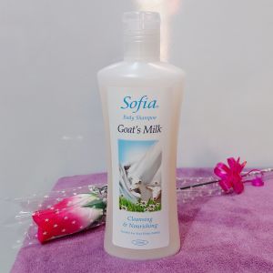Megasari  Sabun Goatmilk 250 ml Body Shampoo sabun mandi cair