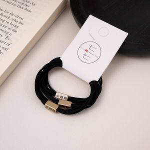 ยางรัดผมยืดหยุ่นสูง ยางยืด 2025 ยางรัดผมสำหรับผู้หญิง ยางรัดผมแบบทนทาน ยางรัดผมแบบไม่มีรอย ยางรัดผมแบบเรียบง่าย ยางรัดผมแบบหนัง