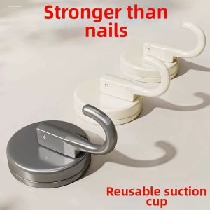 Rotary Strong Vacuum Suction Hooks No Drilling Wall