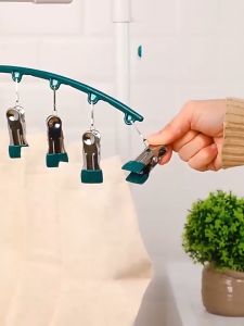 Móc treo tất vớ đồ lót có khóa chống gióchống trượt 10 bộ ghim cặp