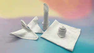 PP Supplies - 12pcs Plain White Handkerchief (38x38cm)