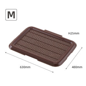 Aibei Shi Dog Urinal Tray Small Medium Teddy Welsh Corgi Urinal Mat Tray Dog Toilet Board Non-Folding Pet Supplies