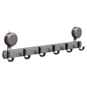 youqin | Suction Adhesive No-Drill Hanging Hook Bathroom Door Organizer