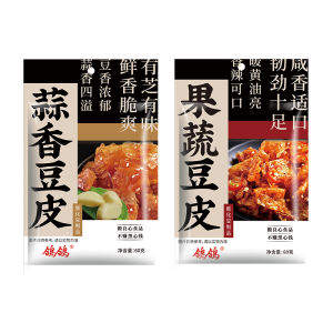 Spicy Tofu Skin Snacks Office Casual Craving Relief Small Treats Bean Skin Deep-Fried Seasoned Snack from Jiangxi China