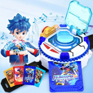 JUMPGO | Xuan Card Fighter Season 4 NFC Transforming Light & Sound Watch Boy Toy
