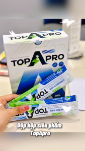 Topapro bổ sung protein cải thiện sức khỏe vượt trội hộp 14 gói 350g