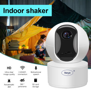Neye Home Indoor WiFi Camera 4MP Baby/Elderly Monitor Ai Automatic Tracking Security Camera 360 ° Panoramic IP Camera
