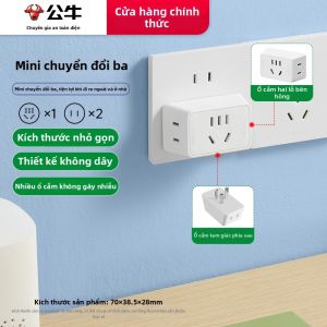 Bull | Ổ Cắm Thông Minh Đa Năng Mini