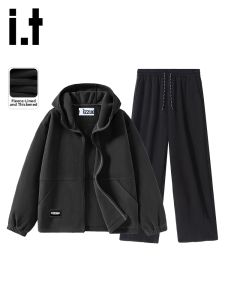 izzue | Heavyweight Winter Hoodie with Drawstring Sweatpants