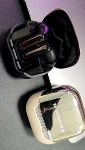 Monster AuraFit XT05 Headphone Gaming ขับ13มม. ระบบเสียงที่สมจริงพร้อมเวลาเล่น20ชั่วโมง5.4บลูทูธและ Comfort หูฟังเอียบัดไร้สายหูต้านเชื้อแบคทีเรีย