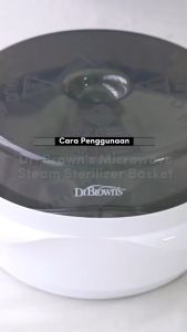 Dr. Browns Microwave Steam Sterilizer Basket - Alat Sterilisasi Perlengkapan Botol Susu
