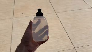 1Pcs 280ML Sport Plastic Running Water Bottle Outdoor Running Water Bottle For Waist Belt Bag