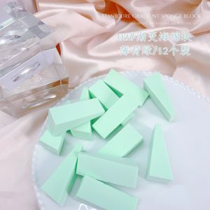 High Density Nail Beauty Gradient Sponge Blush Cut Out Color Triangle Block Pat Glue Smudges DIY Puff Tool