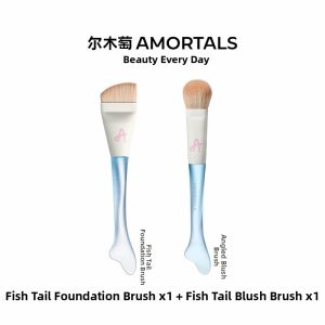 AMORTALS | Fish Tail One Stroke Foundation Makeup Brush