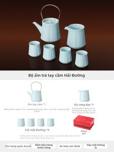 JINGDEZHEN | Bình Trà Sứ Thủ Công