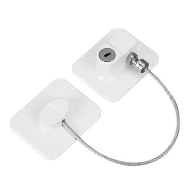 Fridge Cabinet Locks For Kids With Keys Self Adhesive Baby Safety Lock For Door Window Drawer Kitchen Appliance Toilet