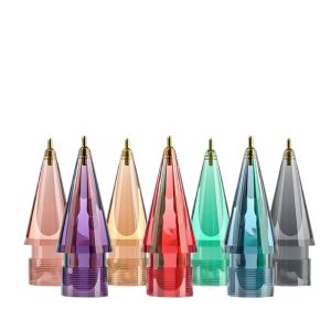 Colorful Transparent Tip For Apple Pencil 1st 2nd Generation 1 2th Gen Pencil Replacement Antiskid Nib