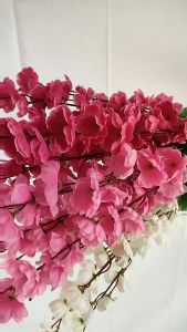 Bunga Sakura Tangkai Artificial Plastik Hiasan Rumah Dekorasi Ruangan BG33