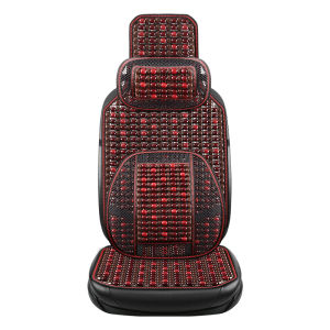 LQDQT | Summer Ventilated Cool Wooden Bead Car Seat Cushion