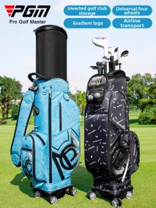 PGM GOLF | Aircraft-Checkable Waterproof Golf Bag 4-Wheel Expandable Hard Case